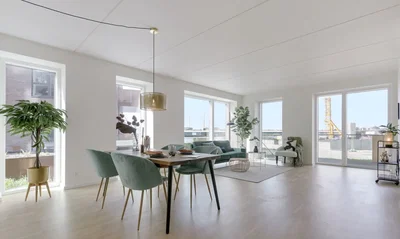 Lys 3-værelses lejlighed på 103 m² i Horsens - Jenny Kammersgaards Vej, Horsens - 1