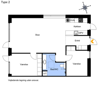 Visual presentation of the listing