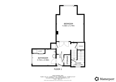 Visual presentation of the listing
