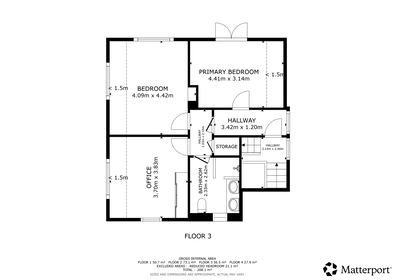 Visual presentation of the listing