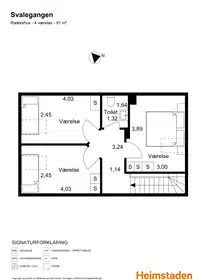 Visual presentation of the listing