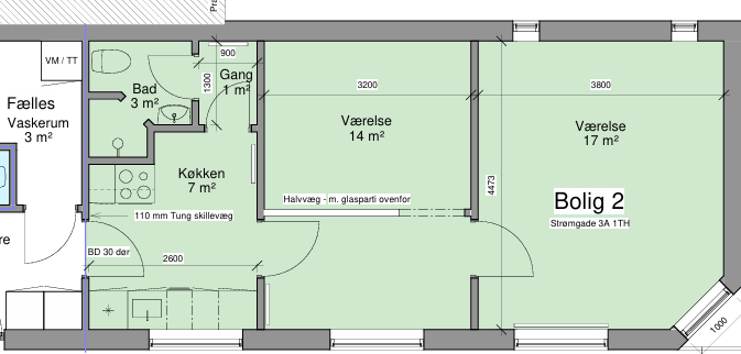 Visual presentation of the listing