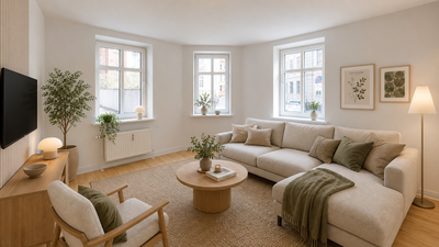 Bright 2-bedroom apartment in central Aalborg - Christiansgade, Aalborg - 1