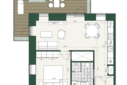 Visual presentation of the listing