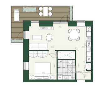 Visual presentation of the listing