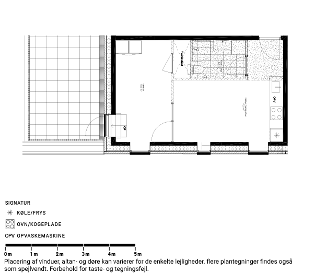Visual presentation of the listing