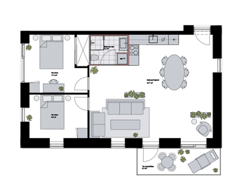 Visual presentation of the listing