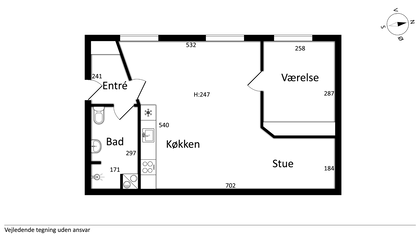 Visual presentation of the listing
