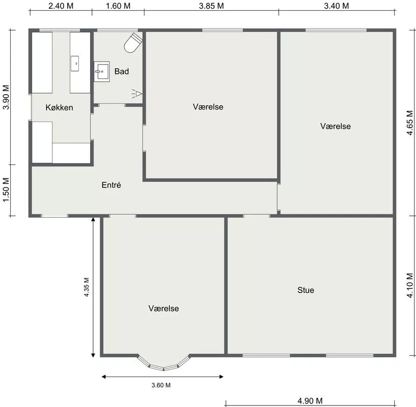 Visual presentation of the listing