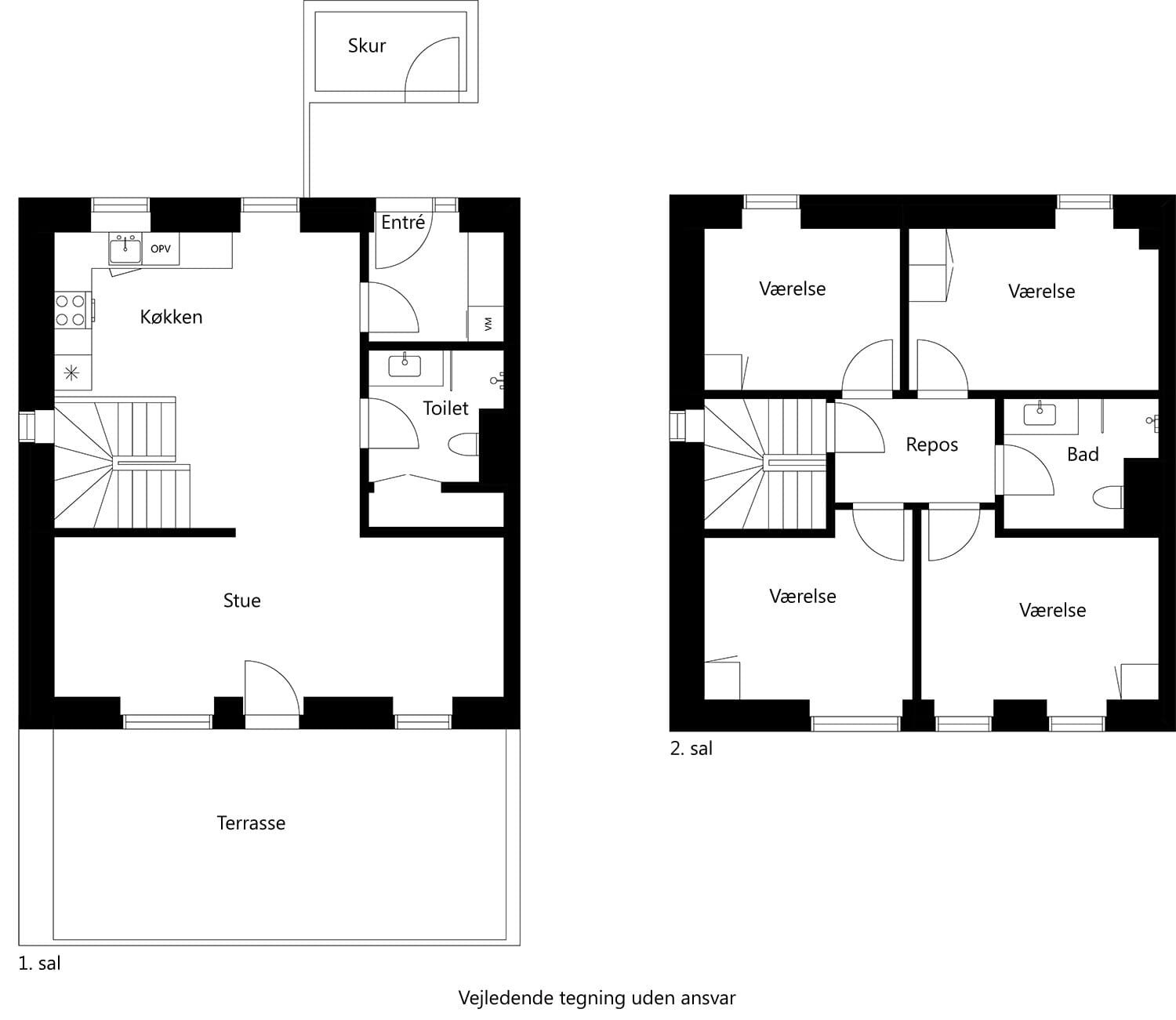 Visual presentation of the listing