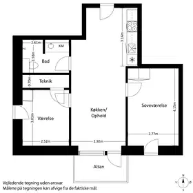 Visual presentation of the listing