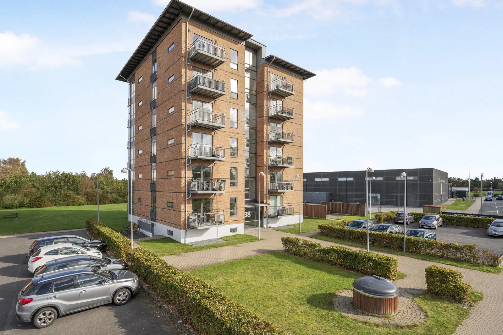 apartment Lys 2-værelses lejlighed med søudsigt i Ans