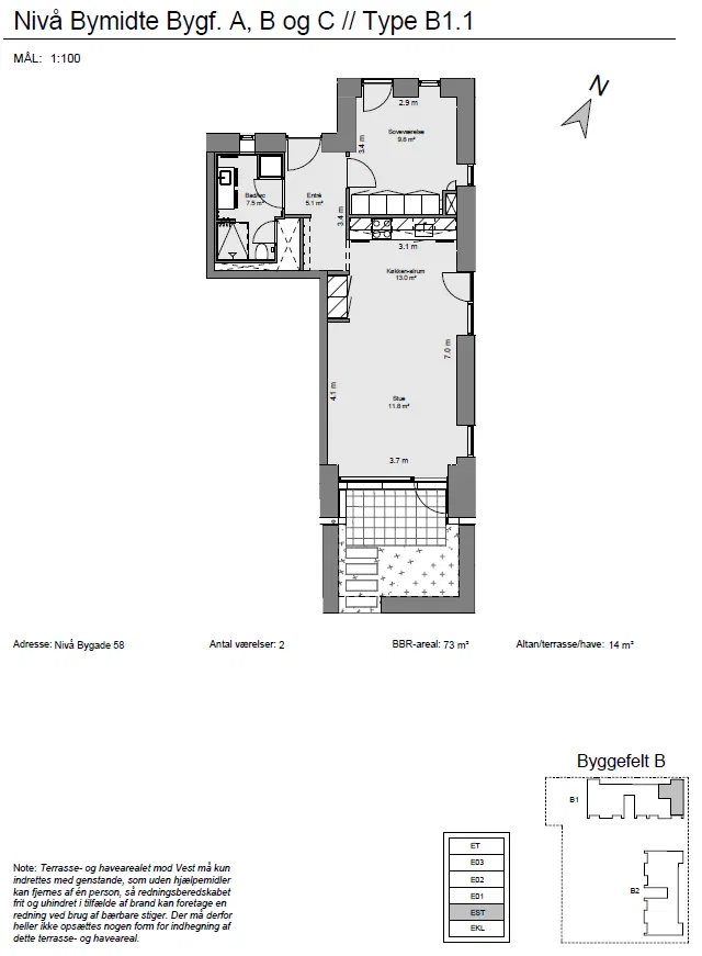 Visual presentation of the listing