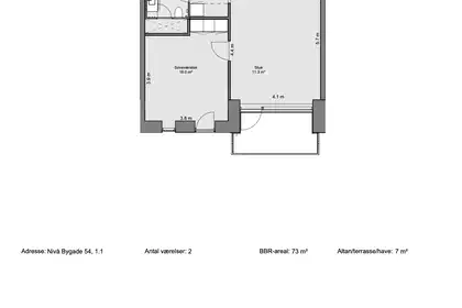 Visual presentation of the listing