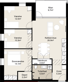 Visual presentation of the listing