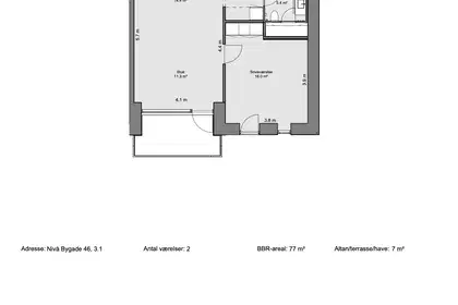 Visual presentation of the listing