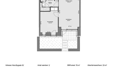 Visual presentation of the listing