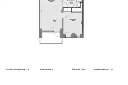 Visual presentation of the listing