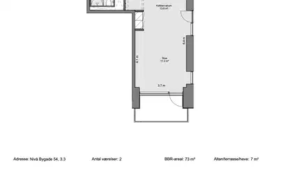 Visual presentation of the listing