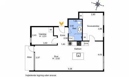 Visual presentation of the listing