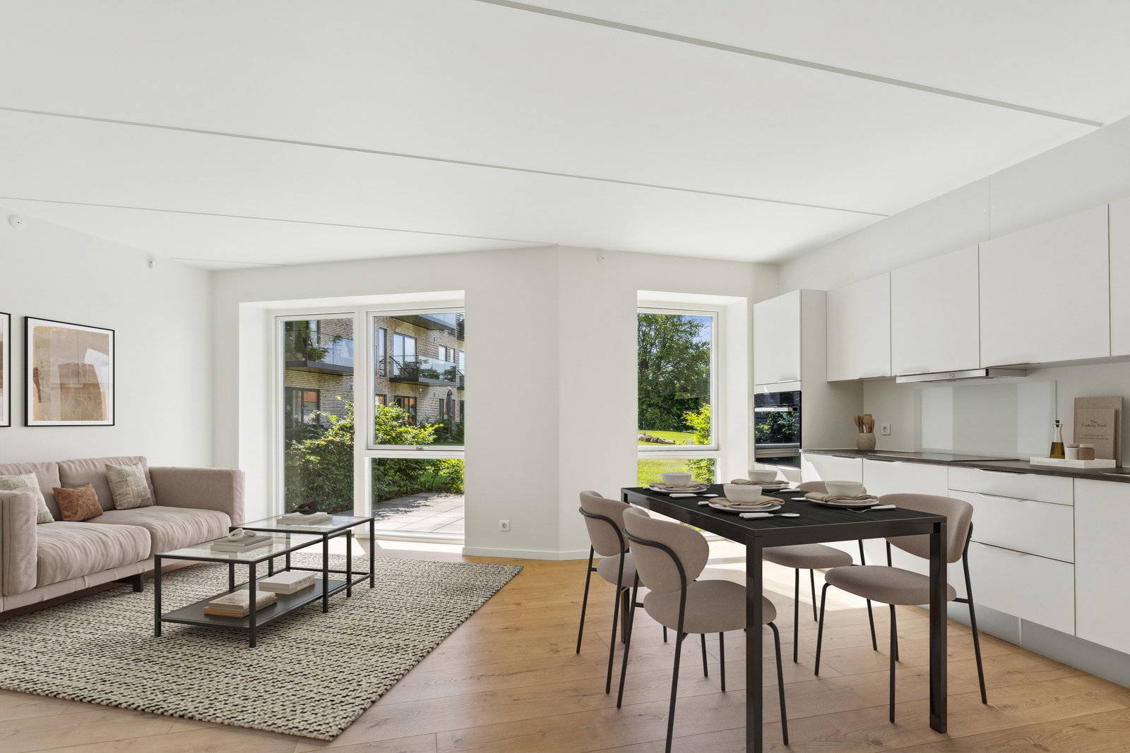 apartment Lys 77 m² lejlighed med terrasseadgang