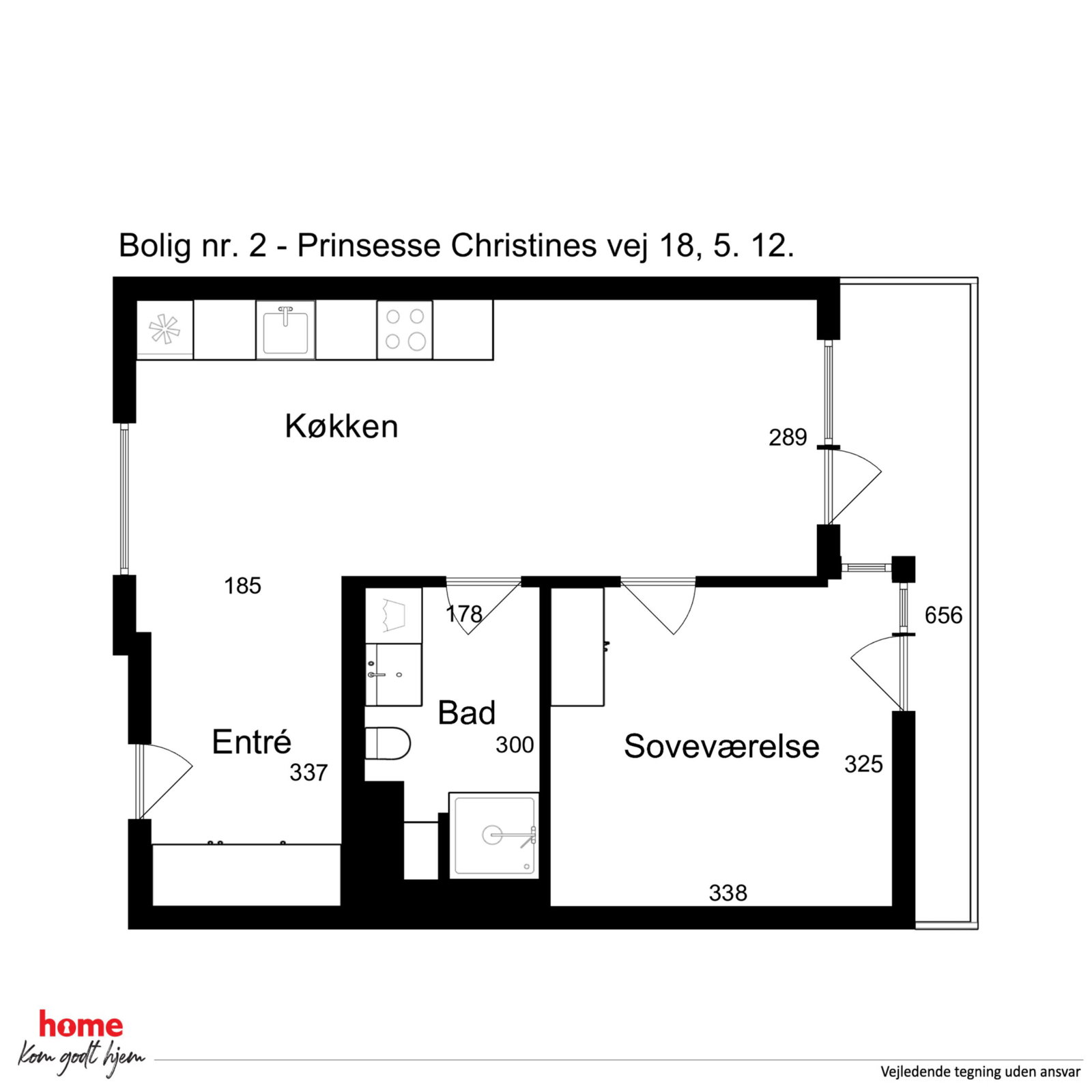 Visual presentation of the listing