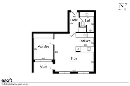 Visual presentation of the listing