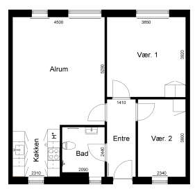 Visual presentation of the listing
