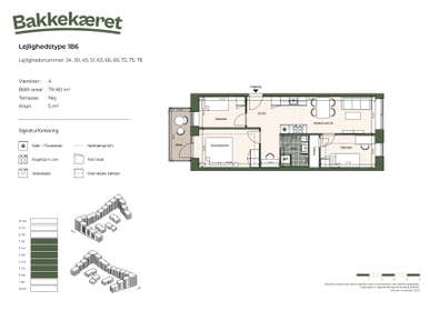 Visual presentation of the listing