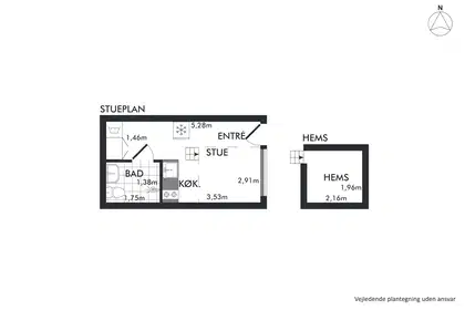 Visual presentation of the listing