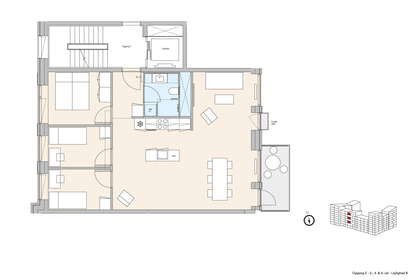 Visual presentation of the listing