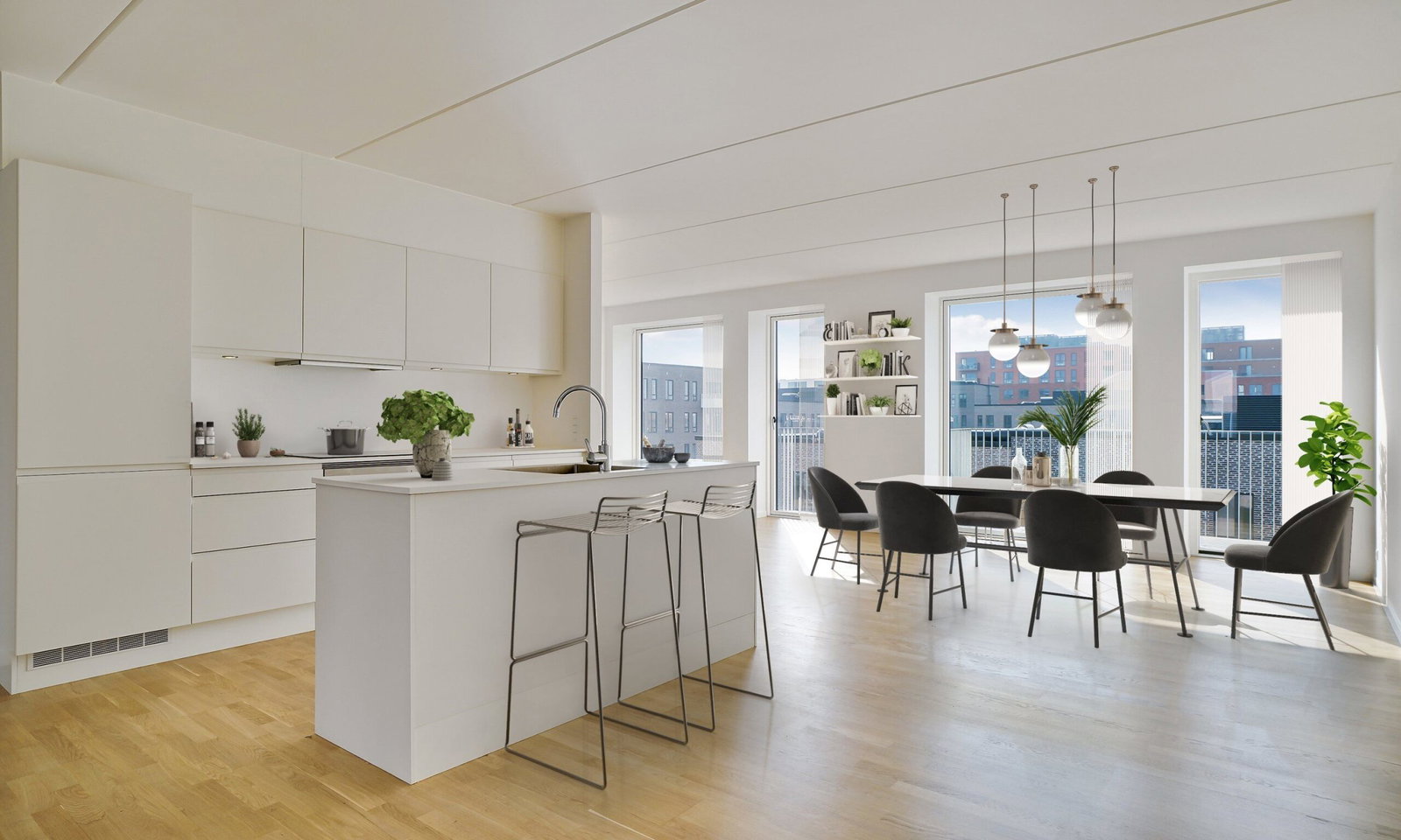 Visual presentation of the listing