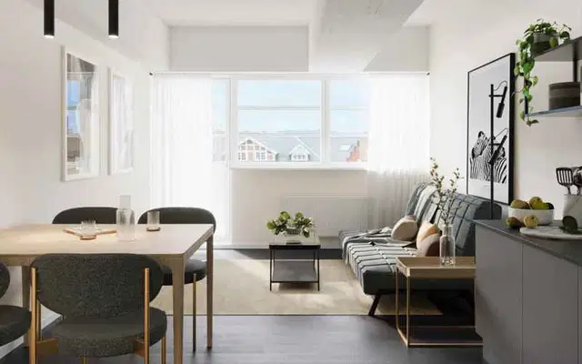 apartment Bright 1-room apartment on Østerbro with shared rooftop terrace