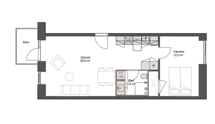 Visual presentation of the listing