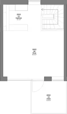 townhouse Familievenlig lejebolig på 98 m² i Gjøl