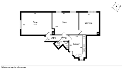 Visual presentation of the listing