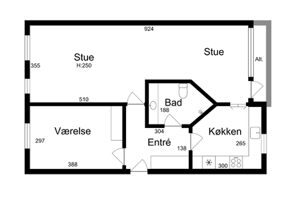 Visual presentation of the listing