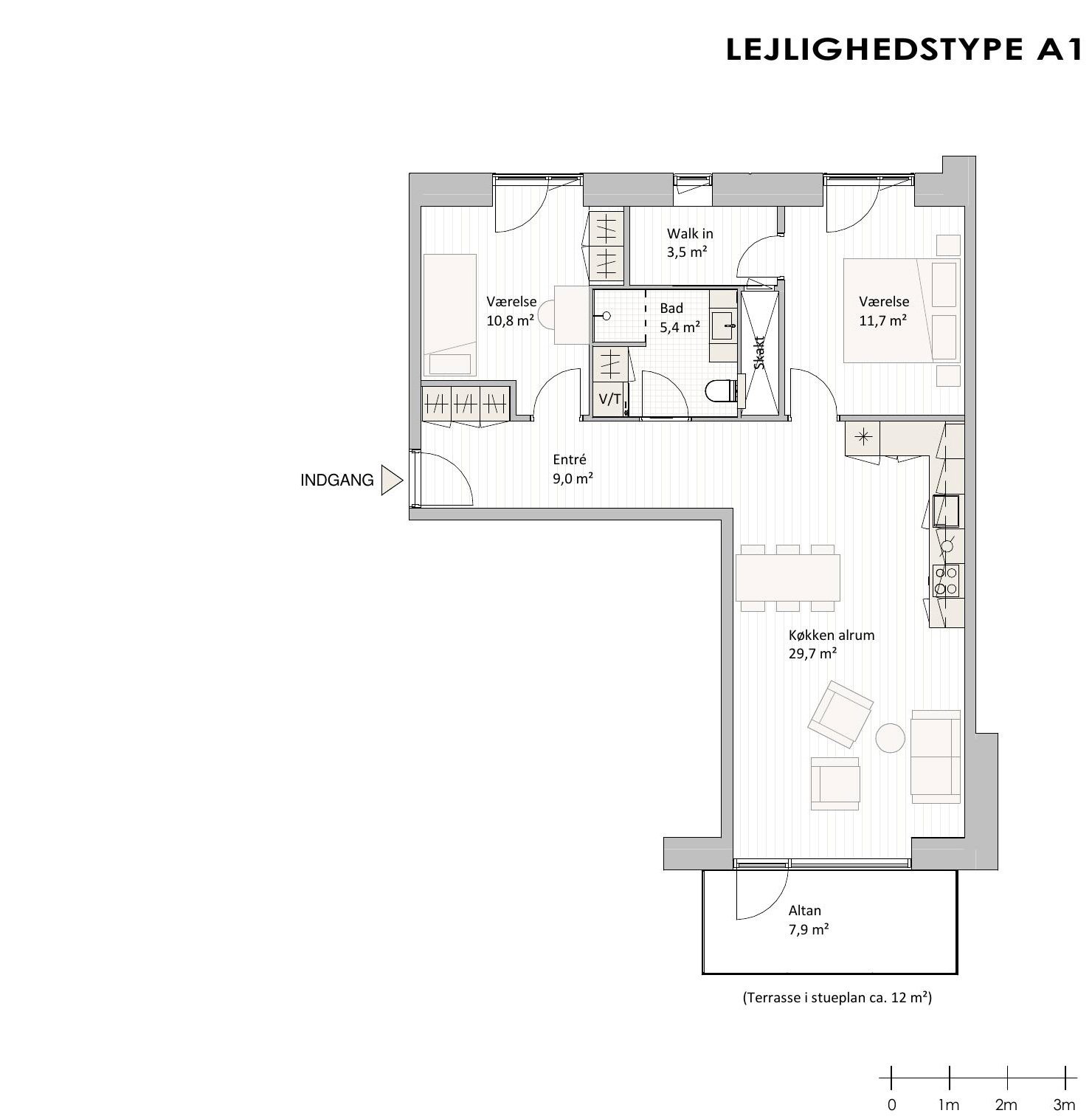 Visual presentation of the listing