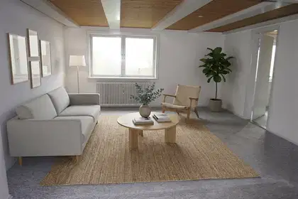 Visual presentation of the listing