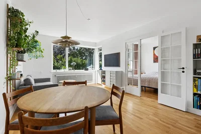 Lovely bright two-room apartment with a south-facing balcony - Ellegårdsvej, Gentofte - 4