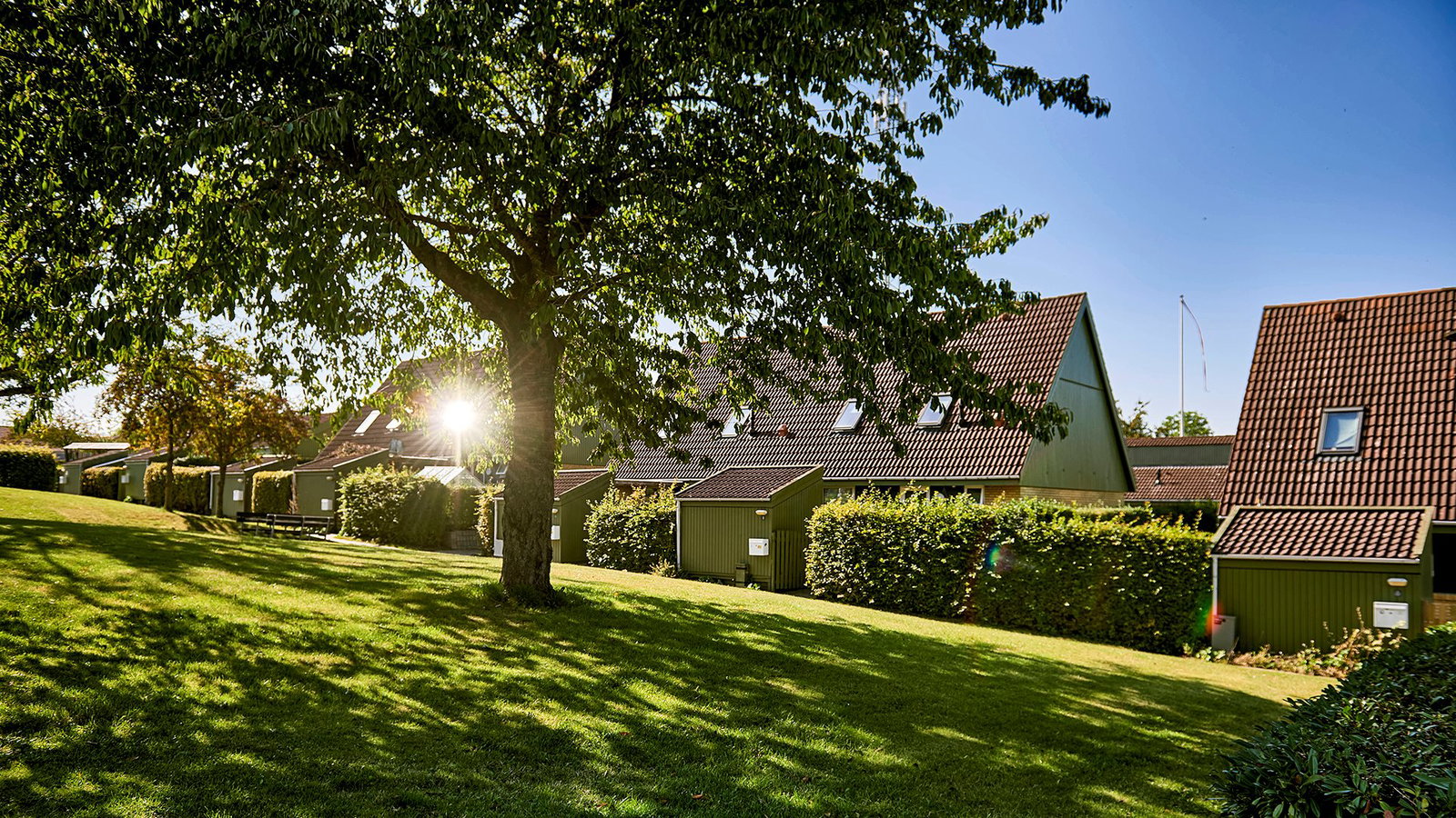 townhouse Rækkehuse i Ågerup med egen have og fællesarealer