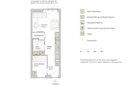 Visual presentation of the listing