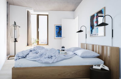 Live in a new round tower with a view of the city - Posten, København V - 2