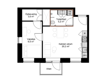 Visual presentation of the listing