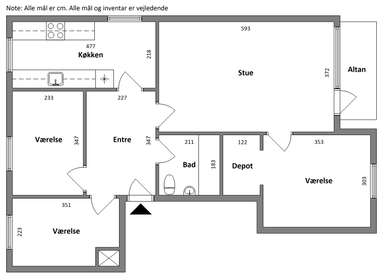 Visual presentation of the listing