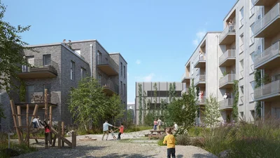 Charming 2-room apartment with outdoor area in Hedehusene - Kirkegade, Hedensted - 3