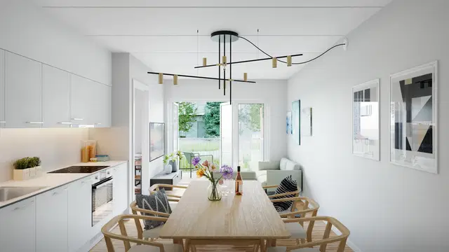 apartment Charming 2-room apartment with outdoor area in Hedehusene
