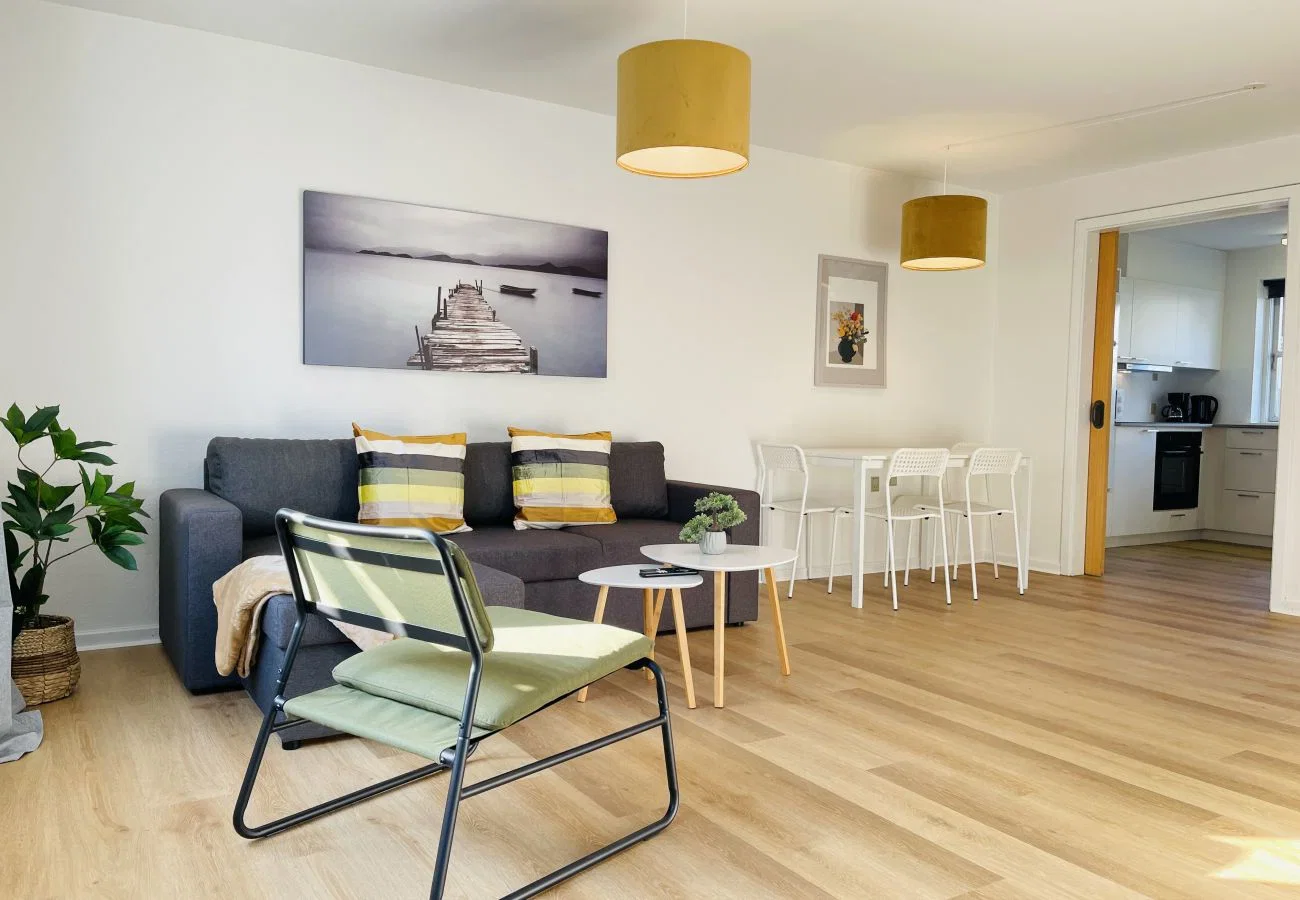 apartment Bright 2-room ground-floor apartment with terrace – pets allowed and senior-friendly interior design