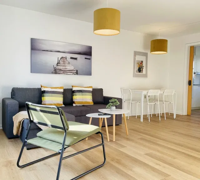 apartment Bright 2-room ground-floor apartment with terrace – pets allowed and senior-friendly interior design
