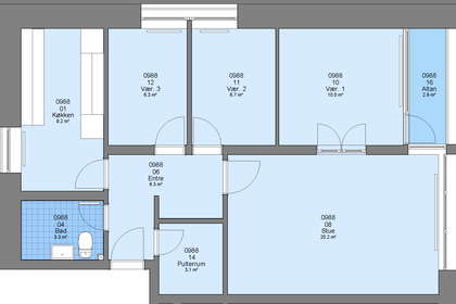Visual presentation of the listing